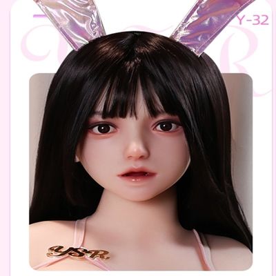 comprar Cabeza de muñeca de sexo con cara gordita, cabeza de muñeca de sexo con piel suave Fabricación en línea