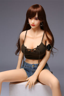 Granos pechos Vida adulta como muñecas, 158 cm Muñeca de amor real sexual con esqueleto
