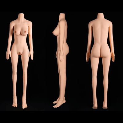 Cuerpo de muñeca de sexo con 155 cm de altura, forma delgada del cuerpo - piel suave resbaladiza