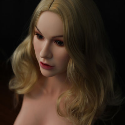 Muñeca de sexo realista de silicona de cuerpo medio - Voluptuosa figura curva con tetas grandes, piel suave personalizable para hombres y usuarios LGBTQ +